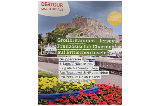 #Jersey#Urlaub#Reiseb&uuml;ro#Dertour#Reiselust