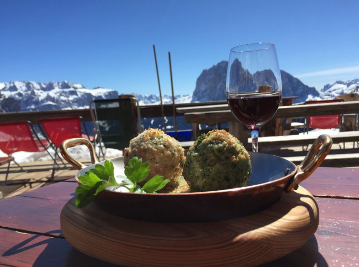 Skifahren in den Dolomiten - Ein Traum