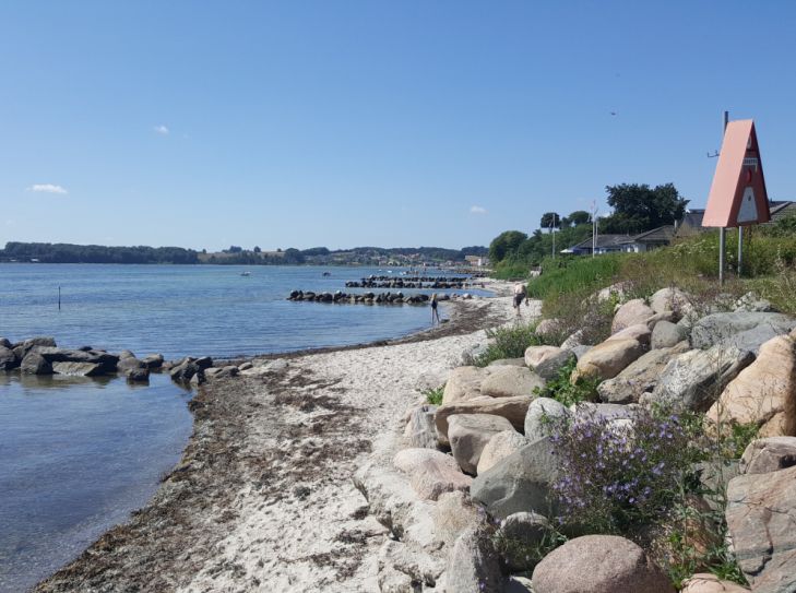 Sommer an der dänischen Ostsee