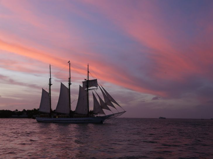 Unter weißen Segeln mit der Star Flyer