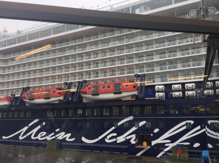 Produkteinführungsfahrt der Mein Schiff 6