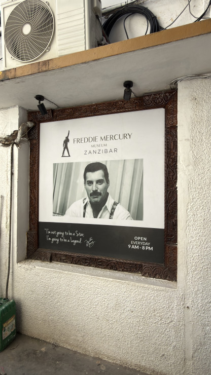 original 50- Stone Town Freddie Mercury Museum