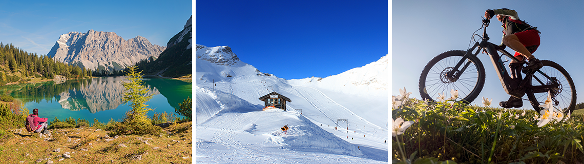 Aktivitaeten Zugspitze