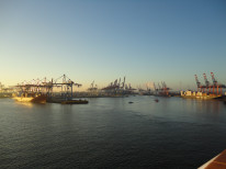 original Einfahrt nach Hamburg I