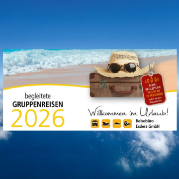 Gruppenreisen Flyer