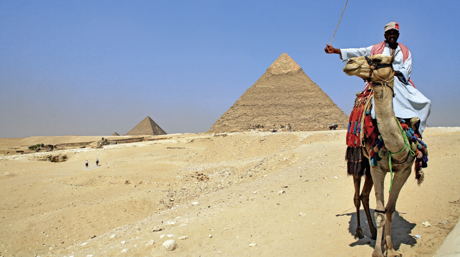 Begleitete Gruppe Pyramiden von Gizeh