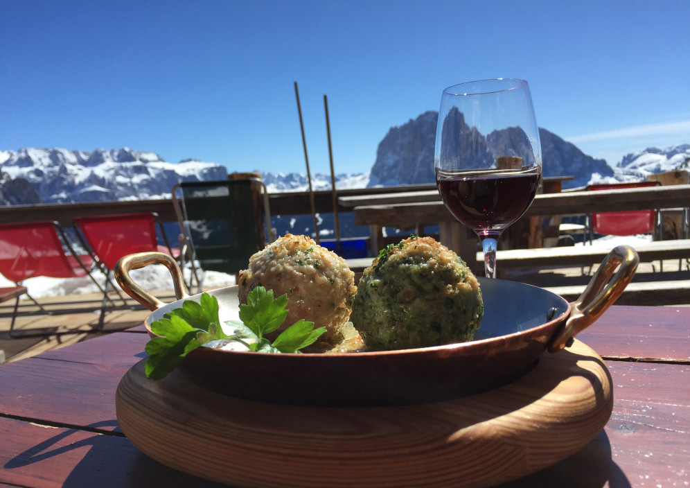 Bild von Skifahren in den Dolomiten - Ein Traum